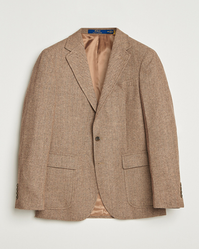 Polo Ralph Lauren Single Breasted Herringbone Sportcoat Brown/Tan – Braun