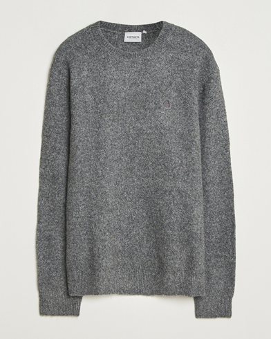 Carhartt WIP Curtis Sweater Tangled Graphite – Grau