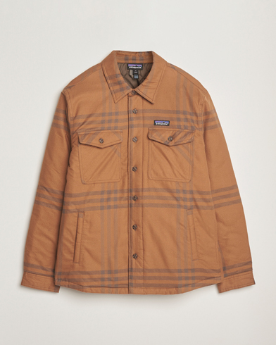 Patagonia Lightweigt Insulated Fjord Flannel Shirt Deer Brown – Braun
