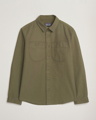 Patagonia Point Reyes Canvas Shirt Basin Green – Grün