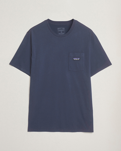 Patagonia Daily Pocket T-Shirt New Navy – Blau