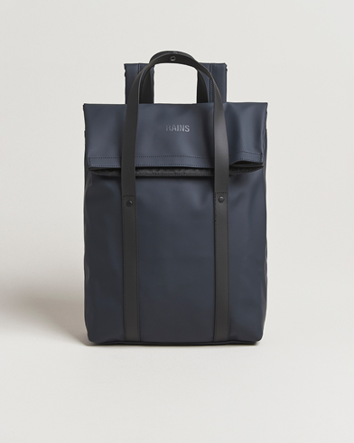RAINS 2 Way Tote Backpack Navy – Blau