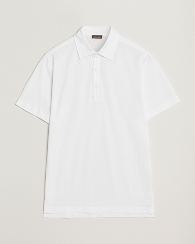 Stenströms Supima Cotton Polo Shirt White – Weiß