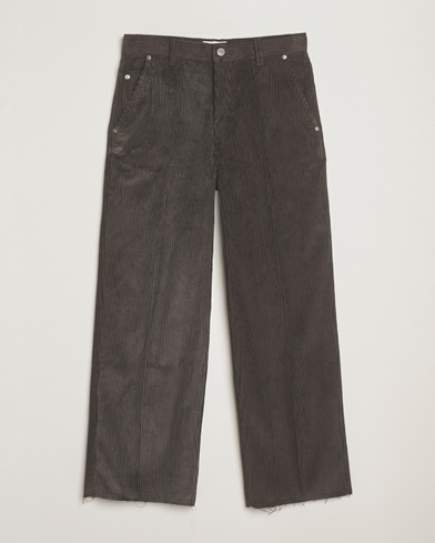 AMI Corduroy Trousers Anthracite – Grau