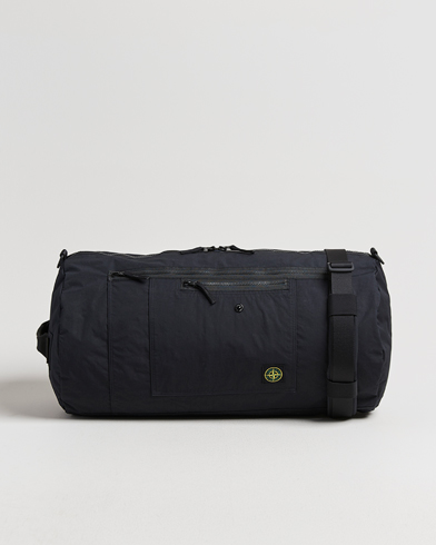 Stone Island Aluminum Tela Cotton Ripstop Weekendbag Black – Schwarz