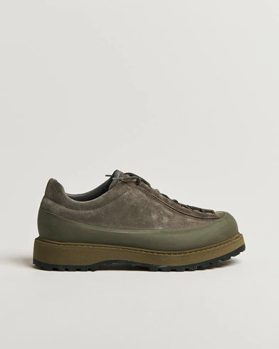 Stone Island Low Top Suede Sneakers Military Green – Grün