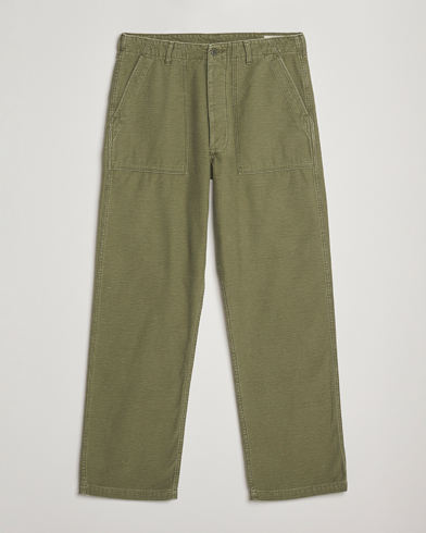 orSlow Vintage Fit Fatigue Pants Dark Olive – Grün