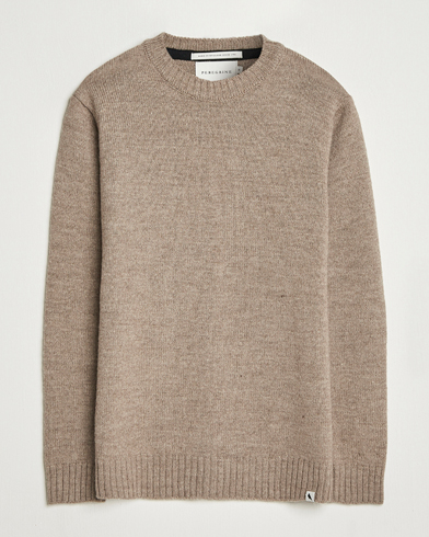 Peregrine Maker's Stitch Merino Crew Light Brown – Braun