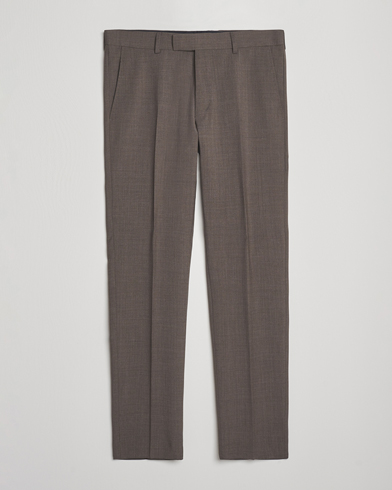 Tiger of Sweden Tenuta Wool Suit Trousers Mud – Braun