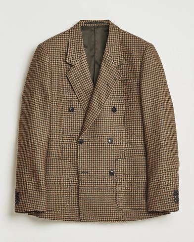 Tiger of Sweden Jeen Swedish Wool Dogtooth Blazer Brown Olive – Braun