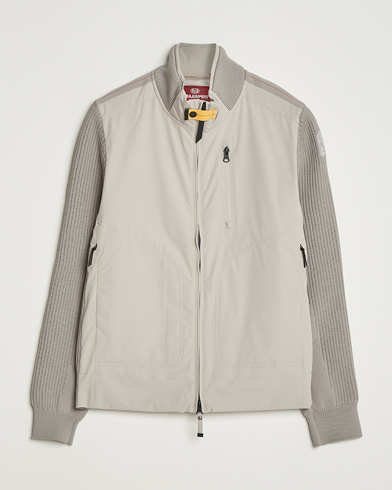 Parajumpers Zorba Tech Knit Hybrid Jacket Chateau Grey – Grau