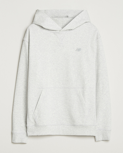New Balance Running Athletics French Terry Hoodie Grey – Grau