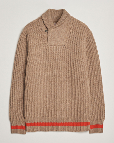 Filson Bristol Shawl Neck Sweater Oatmeal – Beige