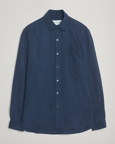 A Day's March Daintree Lyocell Shirt Worker Blue – Blau