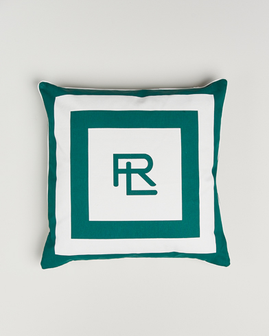 Ralph Lauren Home Holton Throw Pillow Green/White – Grün