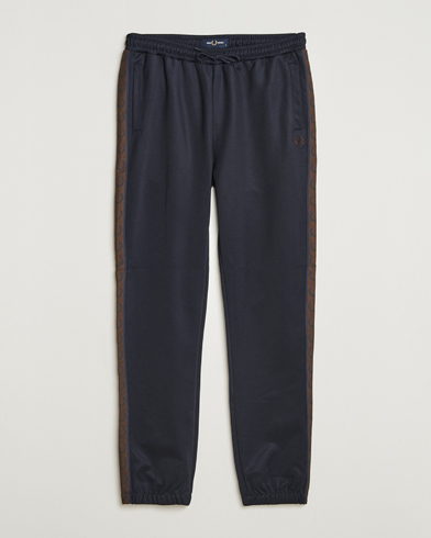 Fred Perry Taped Track Pants Navy – Blau