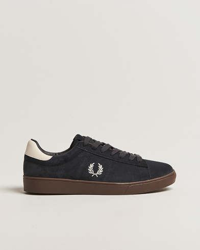 Fred Perry Spencer Suede Sneaker Anchor Grey – Grau