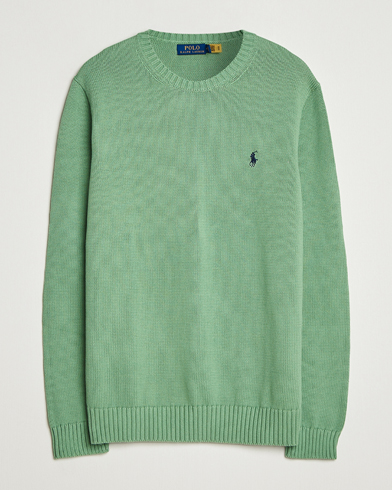 Polo Ralph Lauren Cotton Crew Neck Sweater Outback Green – Grün