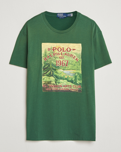 Polo Ralph Lauren Printed T-Shirt Grass Green – Grün