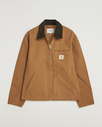 Carhartt WIP Detroit Jacket Dearborn Canvas Hamilton Brown – Braun