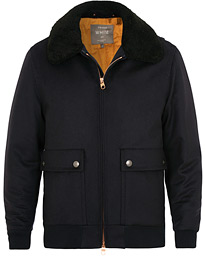  Wool Flight Jacket Navy