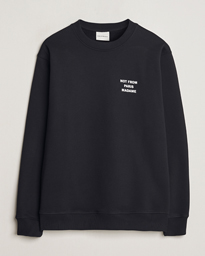  Slogan Sweatshirt Black