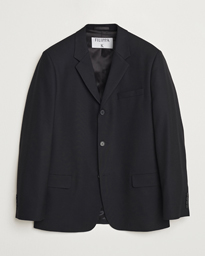  Wool Blend Blazer Black