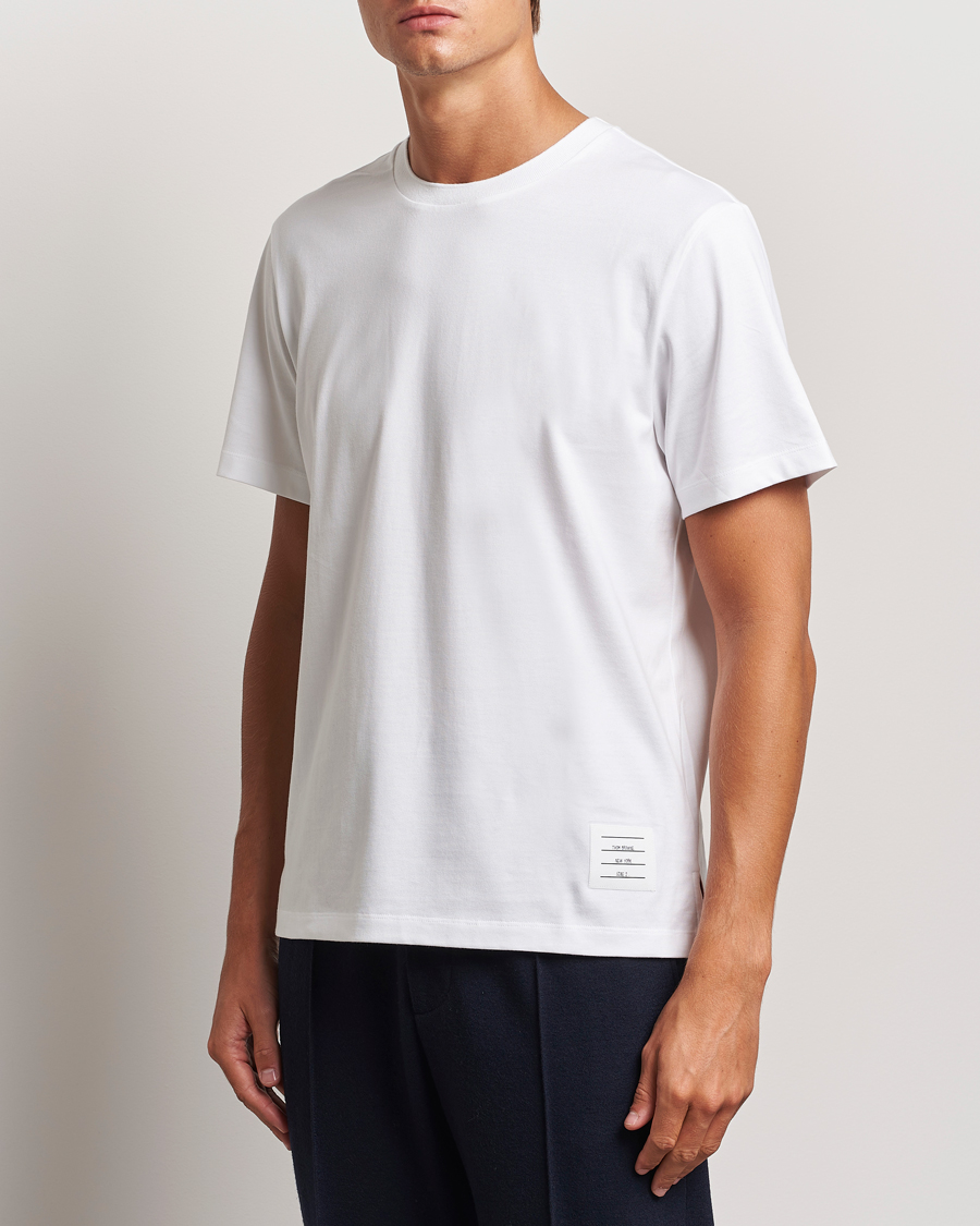 Herren |  | Thom Browne | Relaxed Fit Short Sleeve T-Shirt White