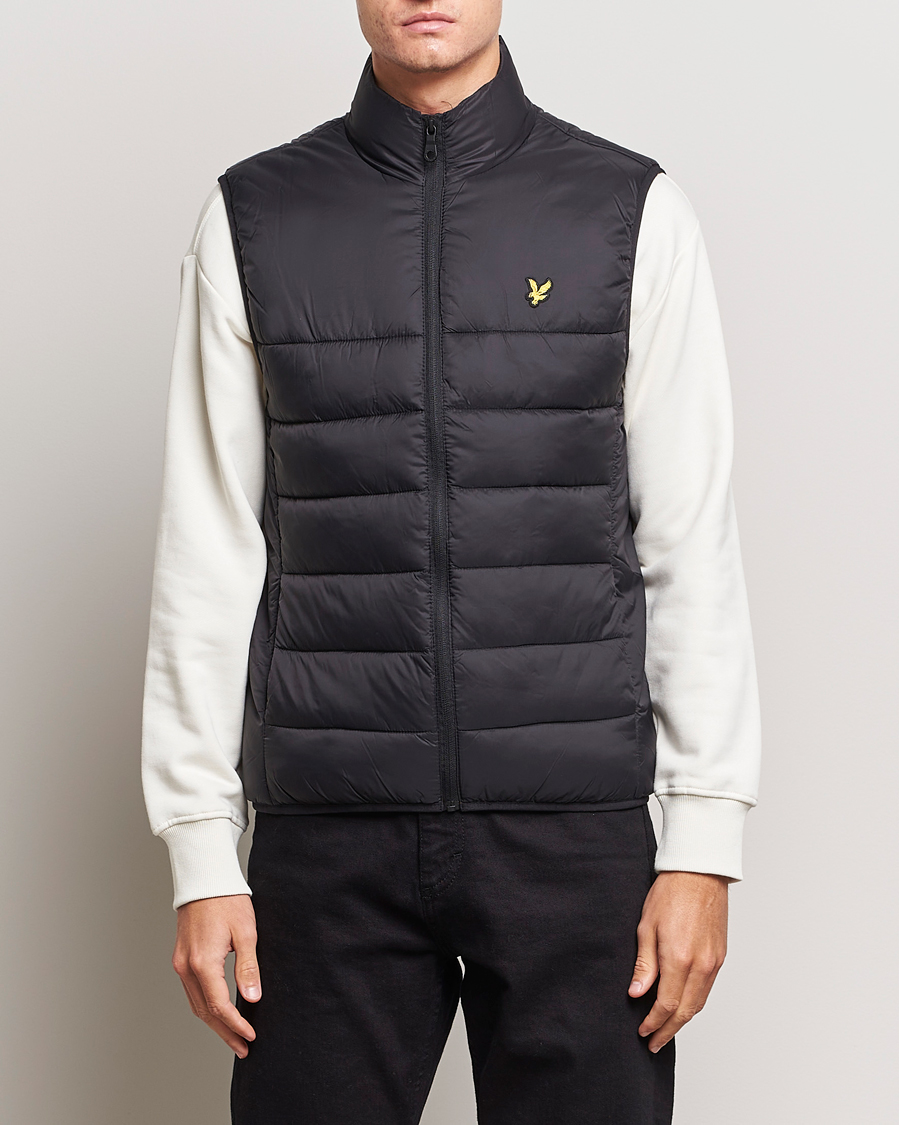 Herren |  | Lyle & Scott | Wadded Gilet Jet Black