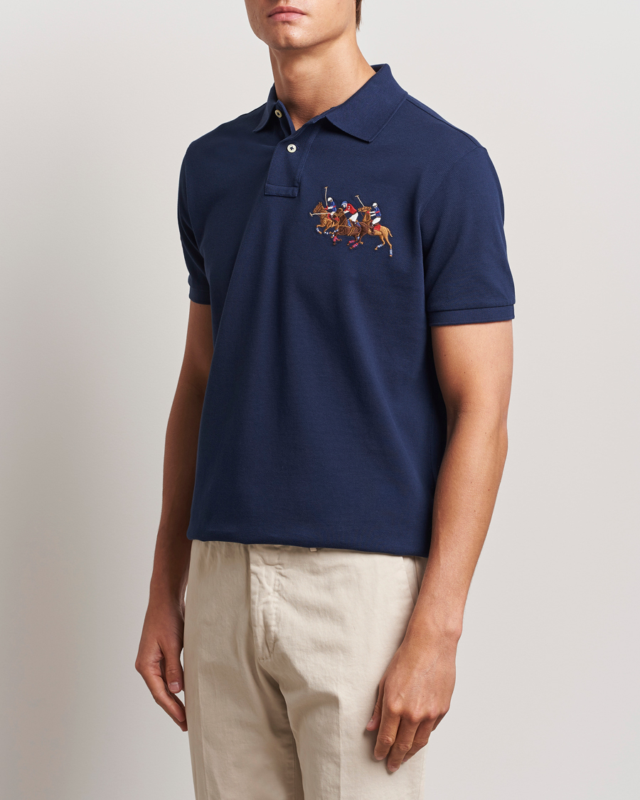 Herren |  | Polo Ralph Lauren | Custom Slim Fit Match Club Polo Newport Navy