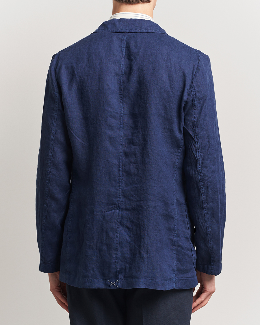 Herren | Sakkos | Aspesi | Samuraki Linen Blazer Navy
