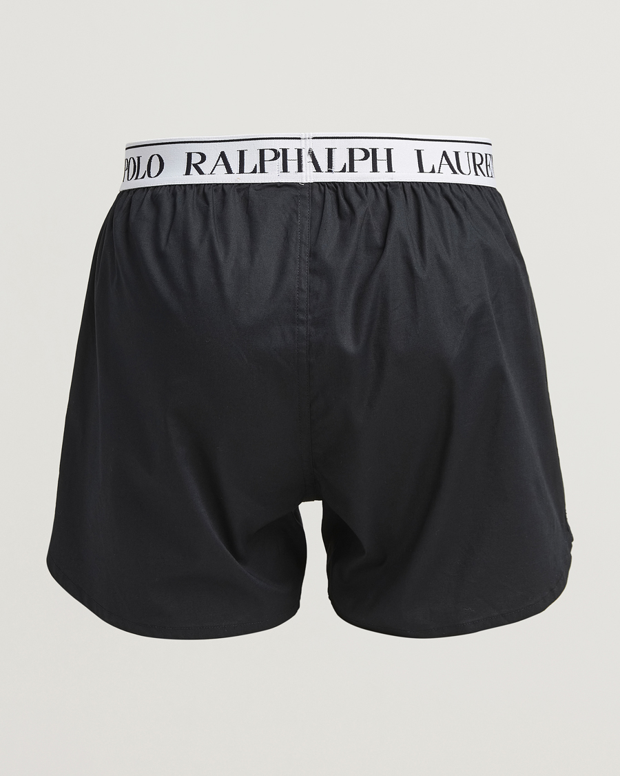 Herren |  | Polo Ralph Lauren | 3-Pack Elastic Boxer Black