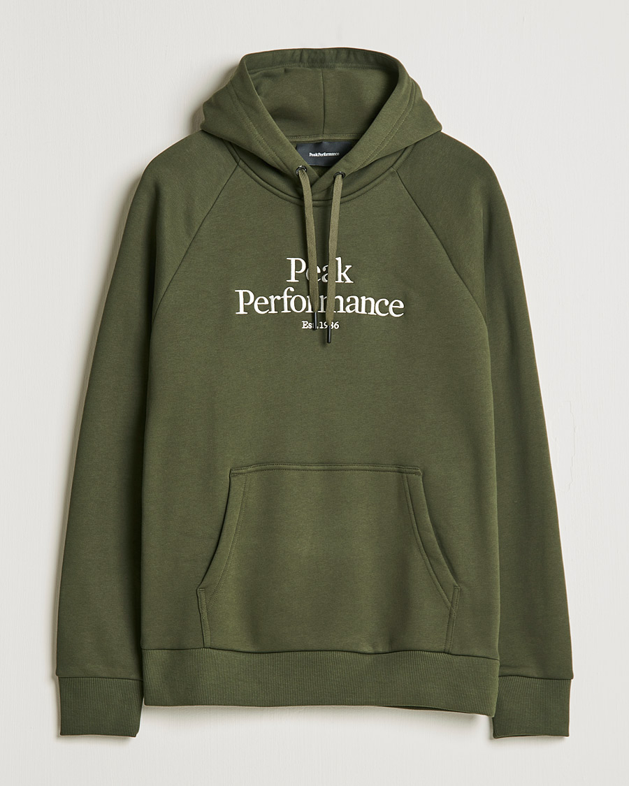 Herren | Pullover | Peak Performance | Original Logo Hoodie Forest Night