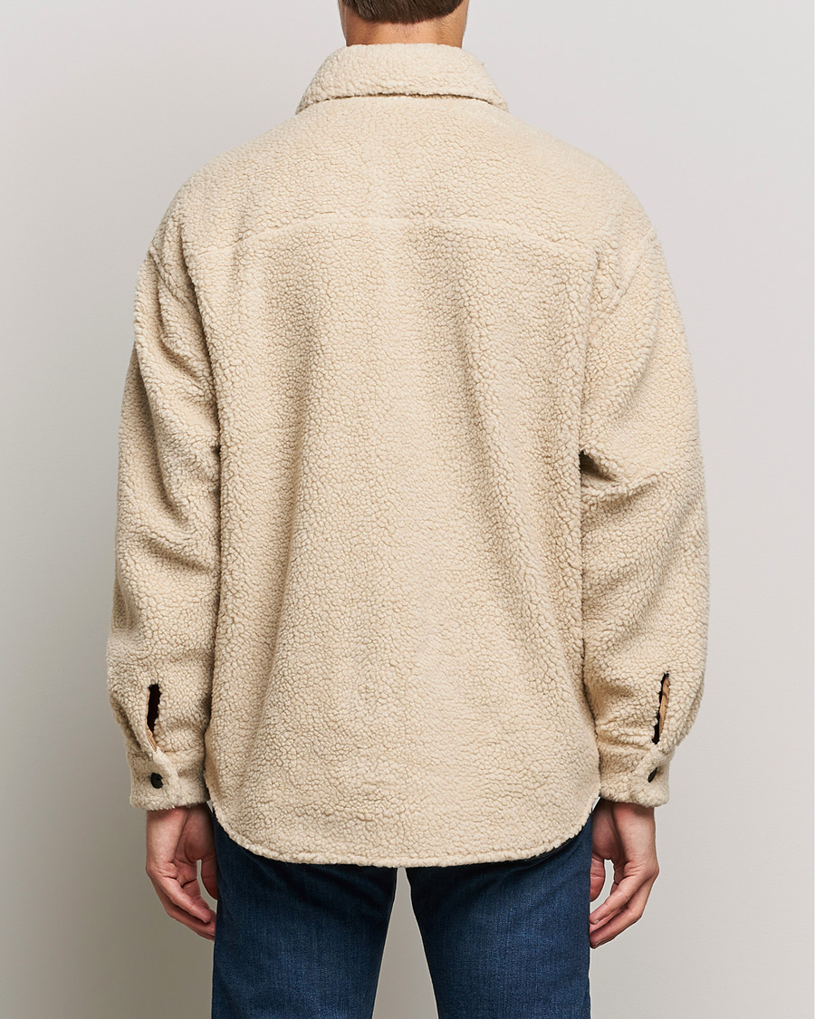 Herren | Hemden | GANT | Sherpa Fleece Overshirt Putty