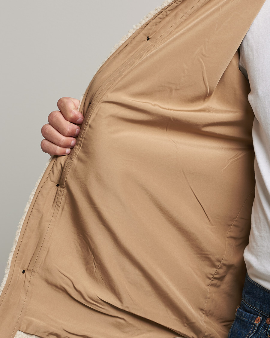 Herren | Hemden | GANT | Sherpa Fleece Overshirt Putty