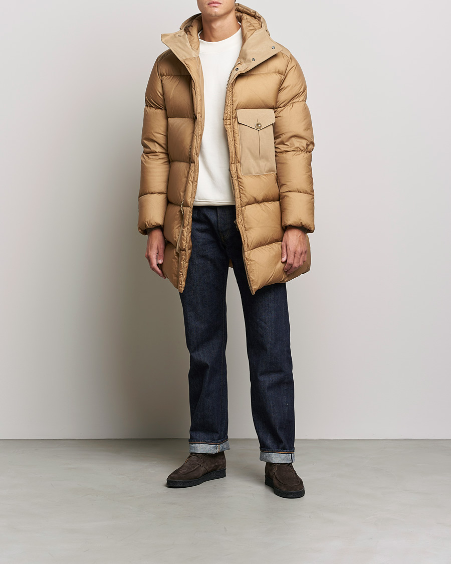 Herren | Jacken | Ten c | Cyclone Combo Down Parka Sand