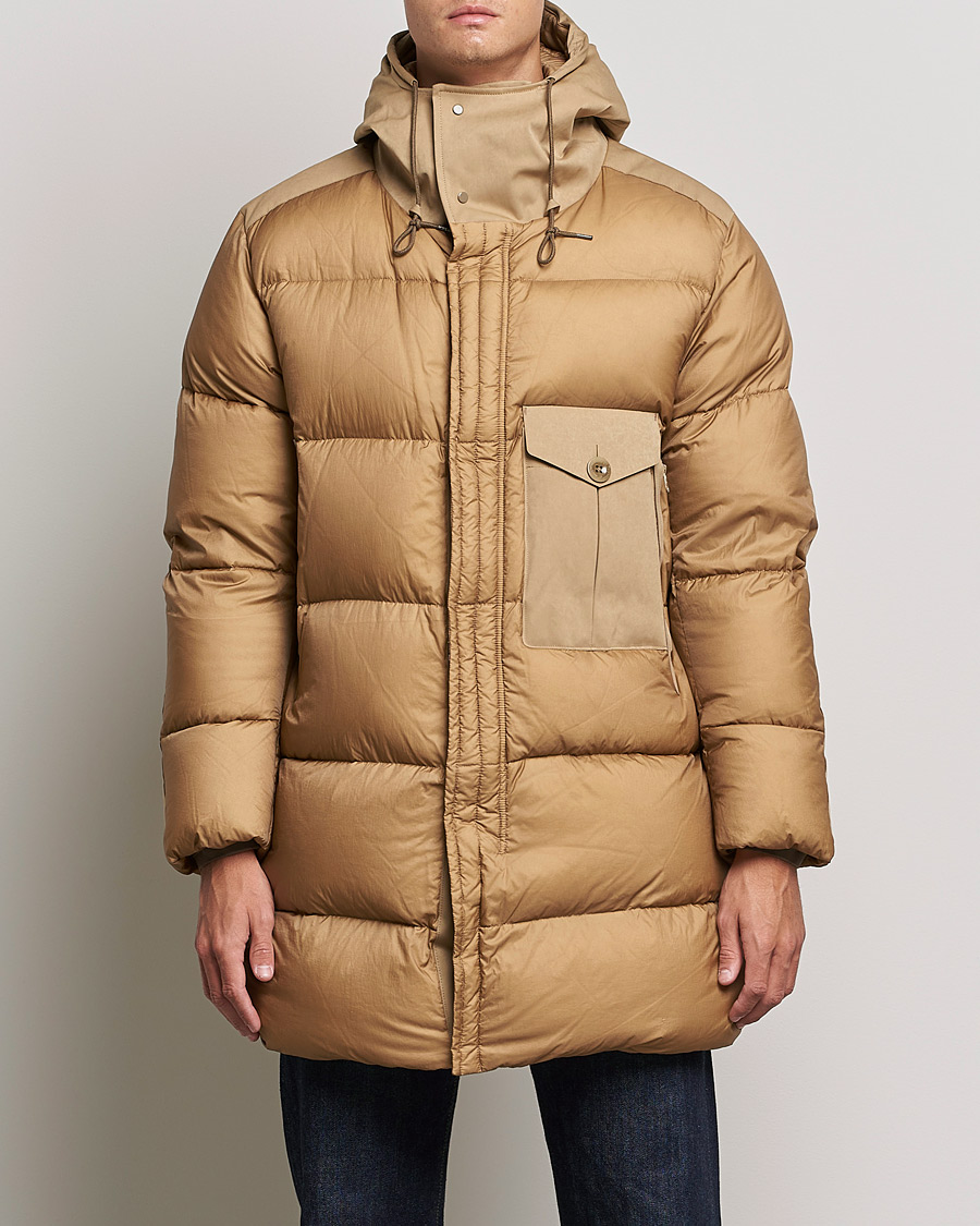 Herren | Jacken | Ten c | Cyclone Combo Down Parka Sand