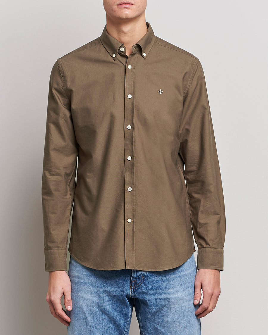 Herren |  | Morris | Douglas Oxford Shirt Brown