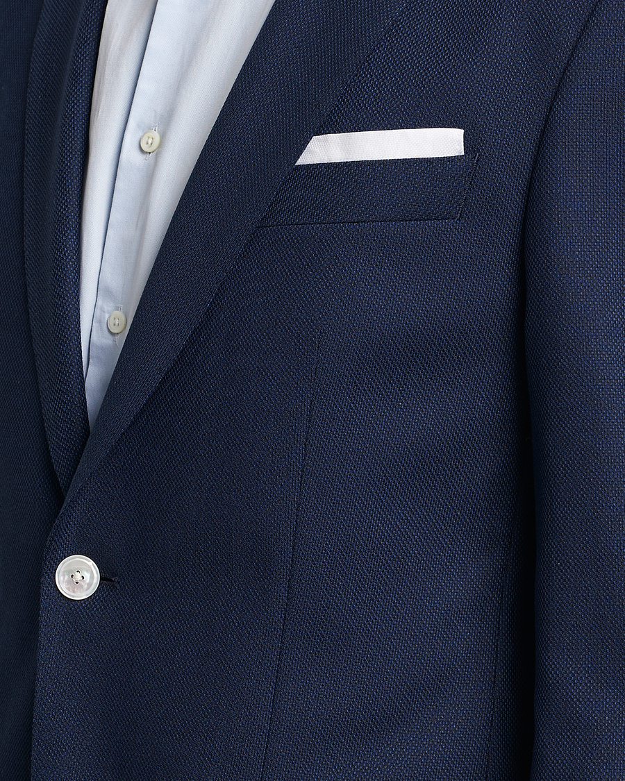 Herren | Sakkos | BOSS BLACK | Hutson Wool/Cotton Club Blazer Dark Blue