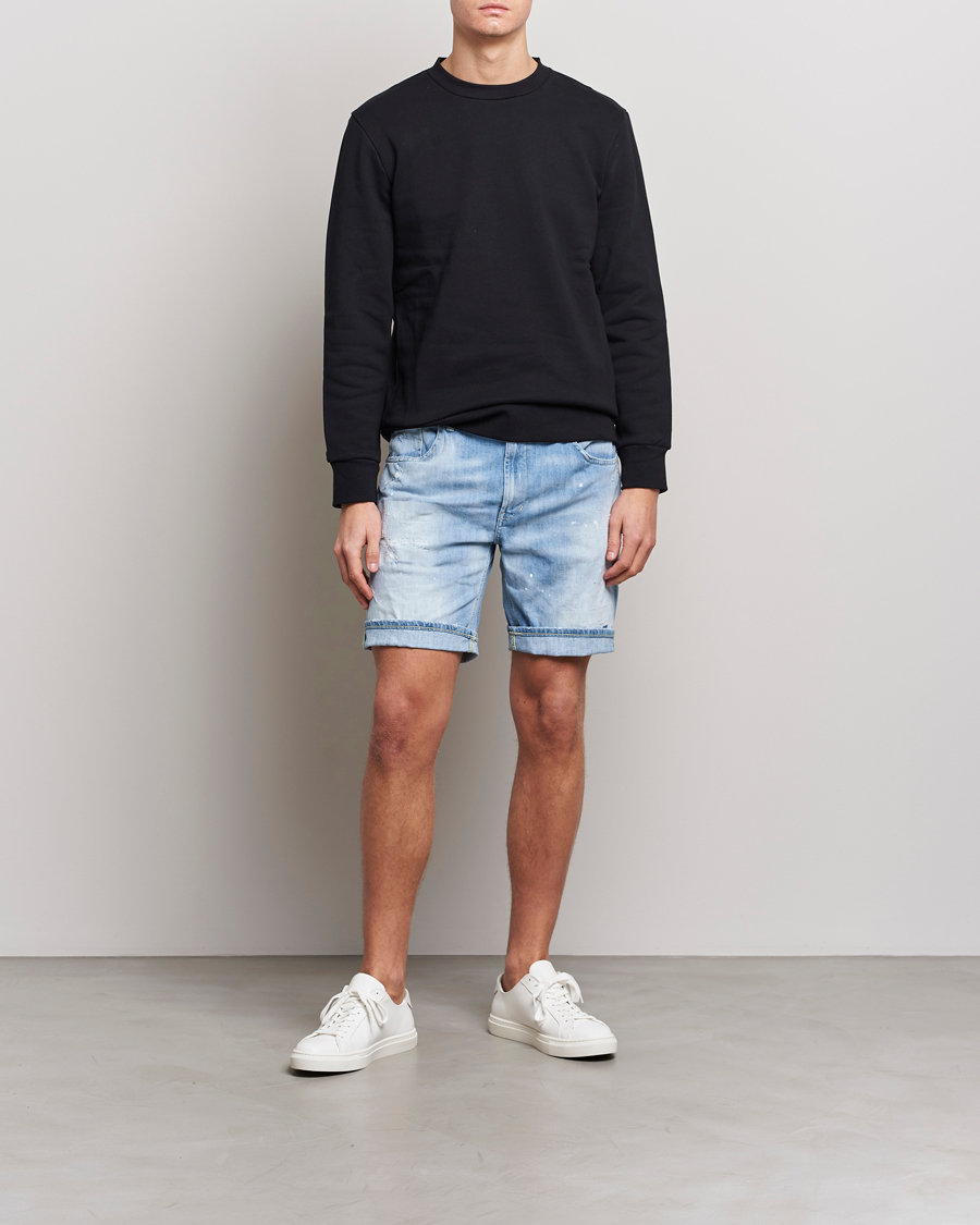 Herren | Shorts | Dondup | Derick Bull Denim Shorts Light Blue