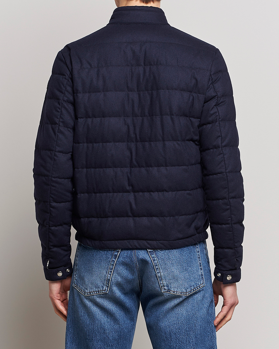 Herren | Jacken | Moncler | Acorus Flannel Jacket Navy