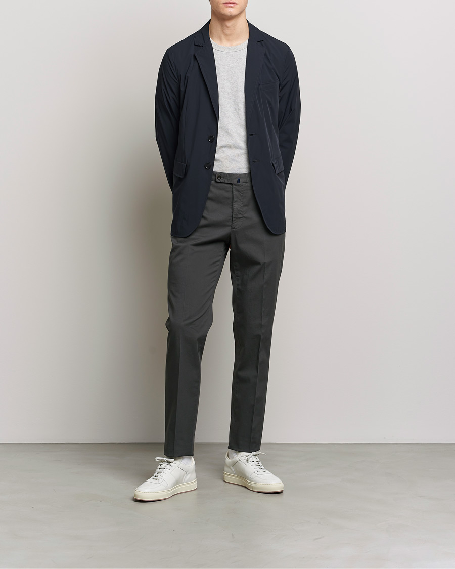 Herren | Sakkos | Aspesi | Stretch Nylon Blazer Navy