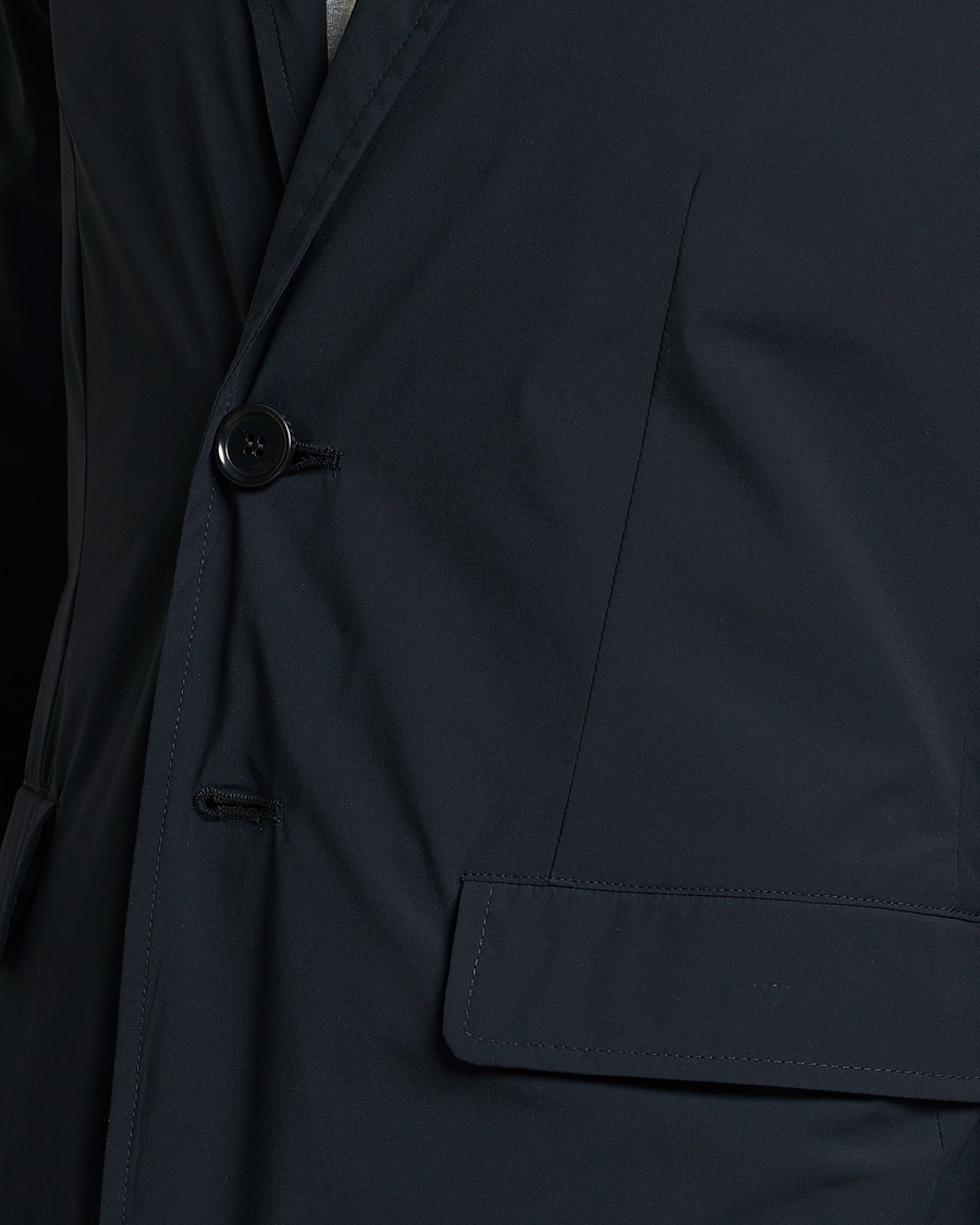 Herren | Sakkos | Aspesi | Stretch Nylon Blazer Navy