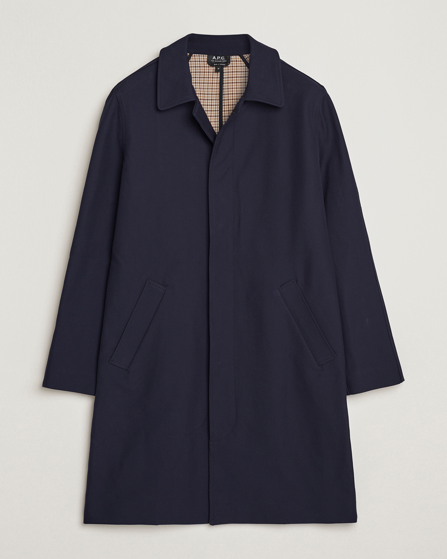 Herren | Jacken | A.P.C. | Wool Mac Coat Navy