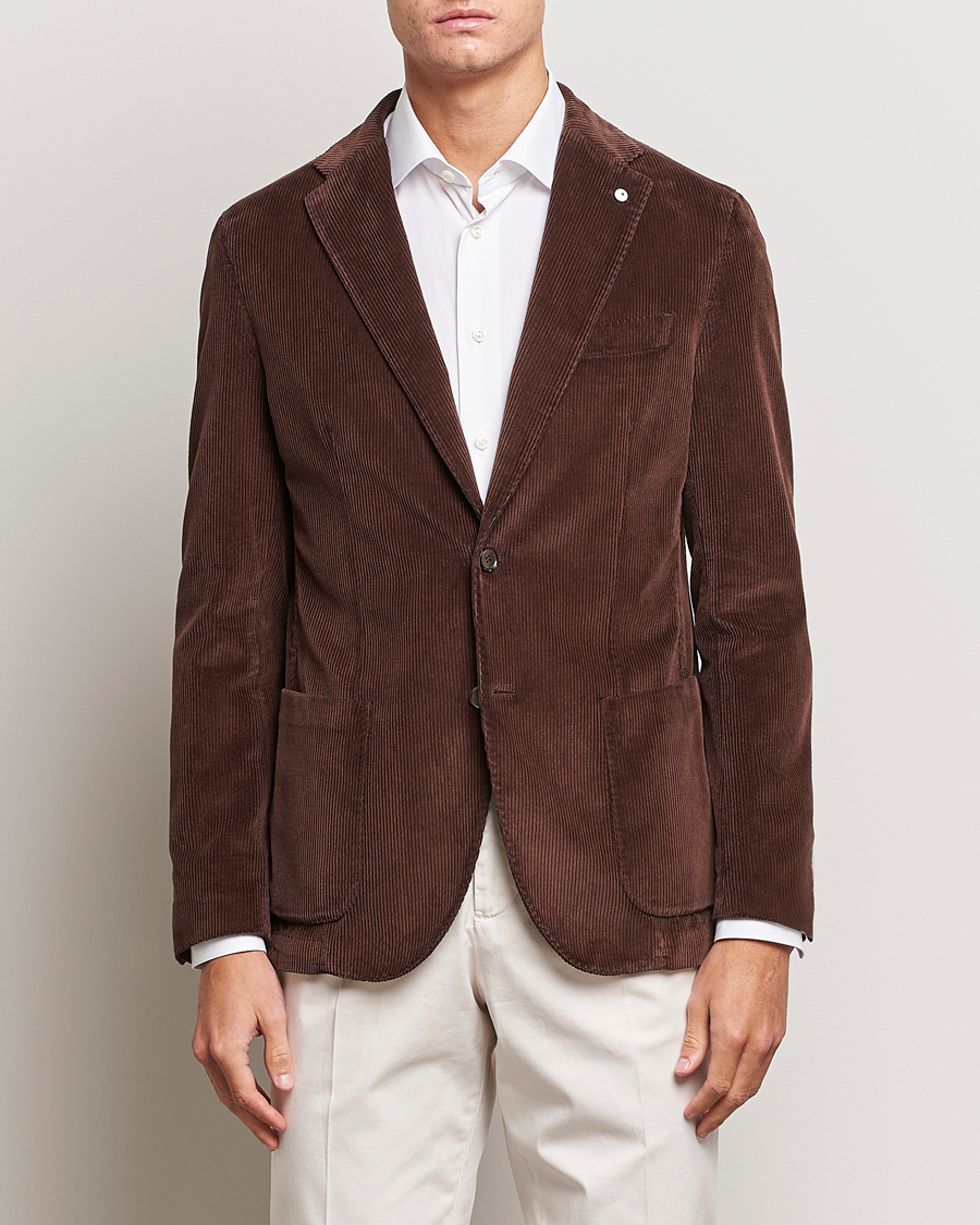 Herren | Sakkos | L.B.M. 1911 | Jack Corduroy Blazer Brown