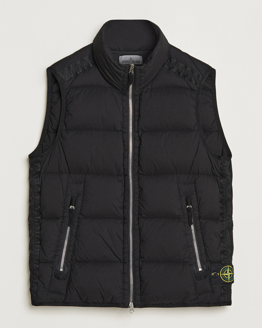 Herren | Jacken | Stone Island | Nylon Down-TC Vest Black