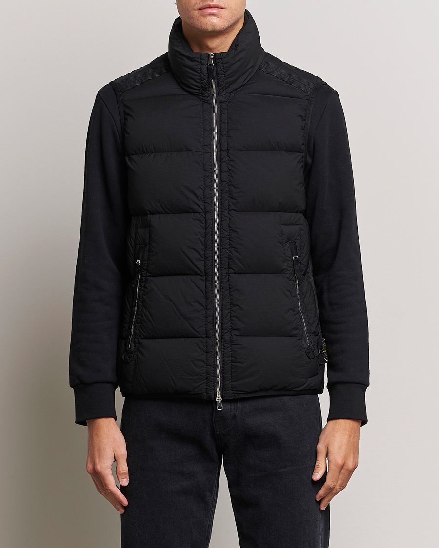 Herren | Jacken | Stone Island | Nylon Down-TC Vest Black