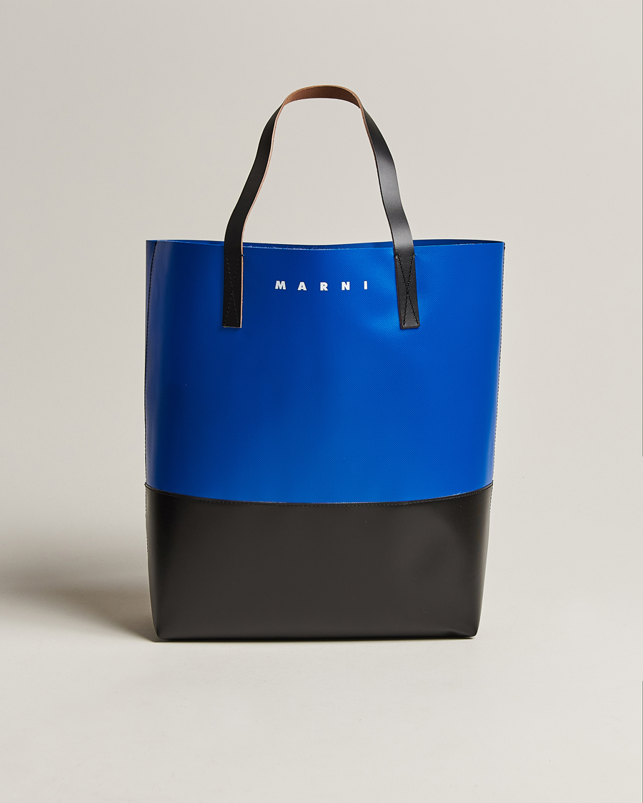 Herren | Marni PVC Totebag Blublack | Marni | PVC Totebag Blublack
