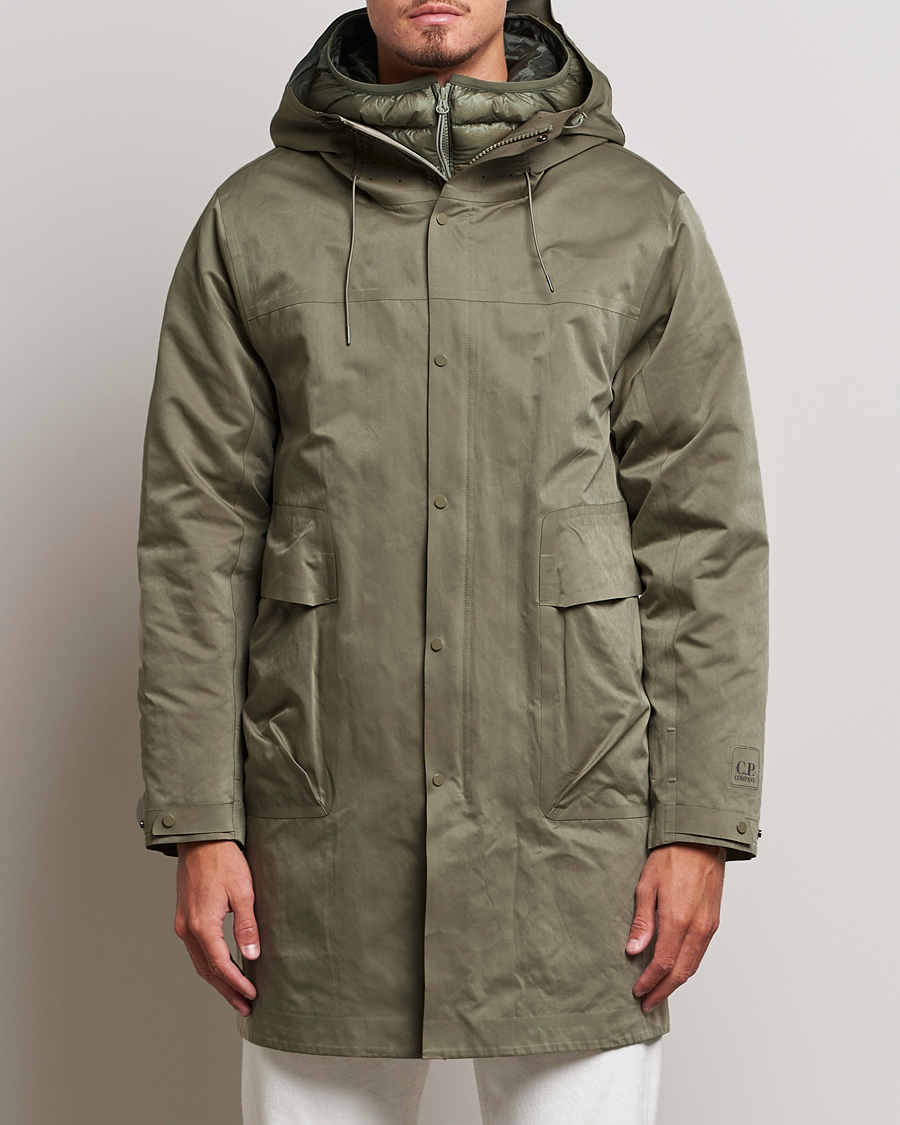 Herren | Jacken | C.P. Company | Metropolis A.A.C. Two in One Down Parka Olive