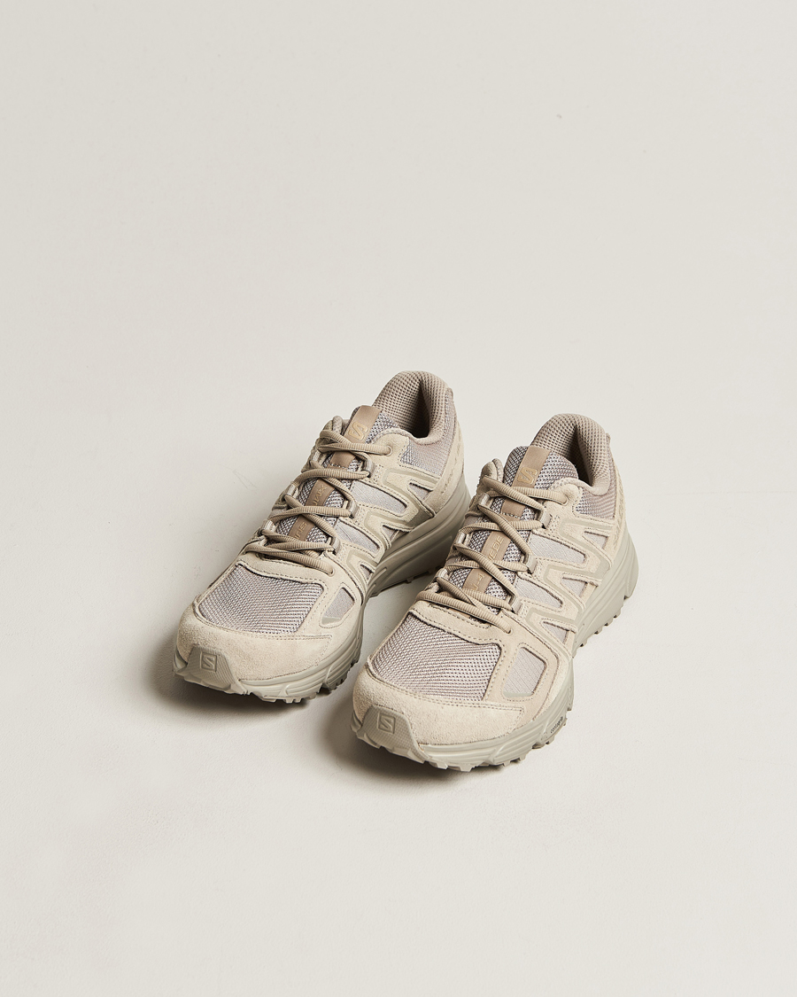 Herren | Salomon X-Mission 4 Sneakers Vintage Khaki | Salomon | X-Mission 4 Sneakers Vintage Khaki